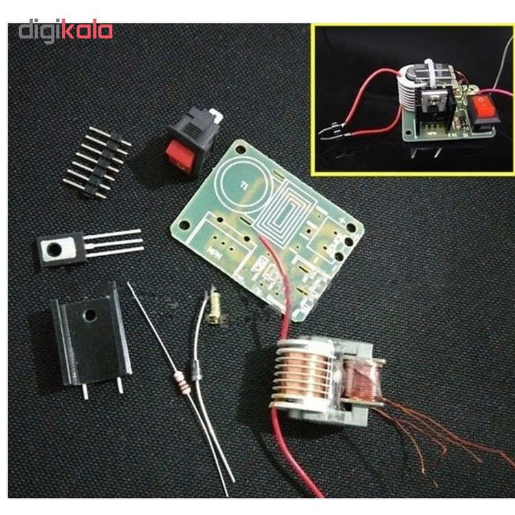 برد الکترونیکی جرقه زن کد DIY15