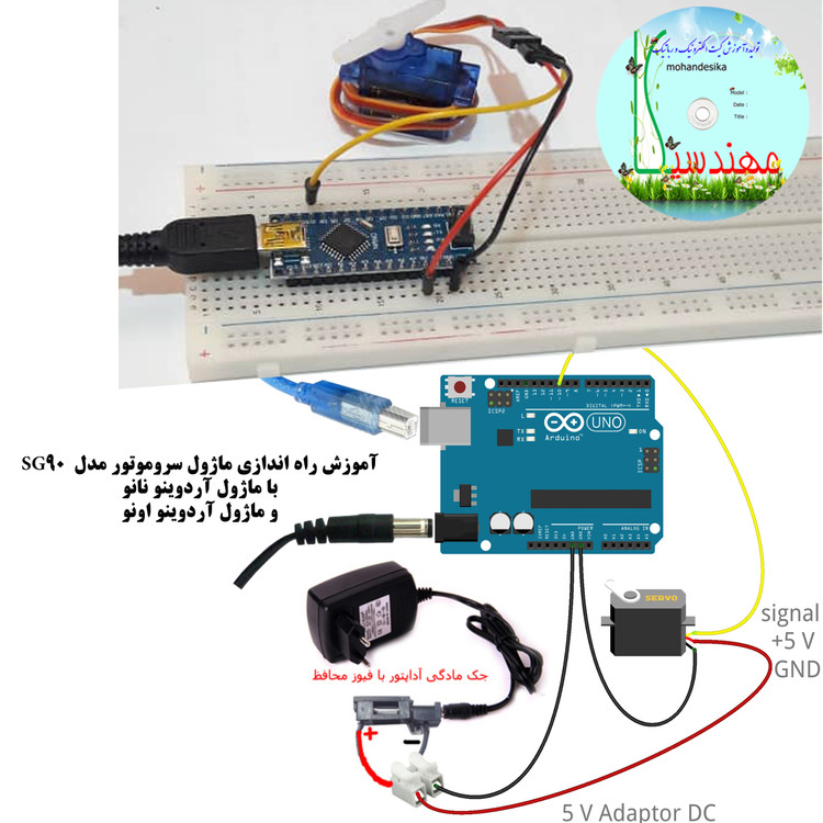کیت ماژول و سنسور الکترونیکی آردوینو مهندسیکا مدل AINO+20