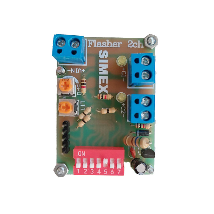 ماژول فلاشر LED دوکانال سیمکس مدل F002