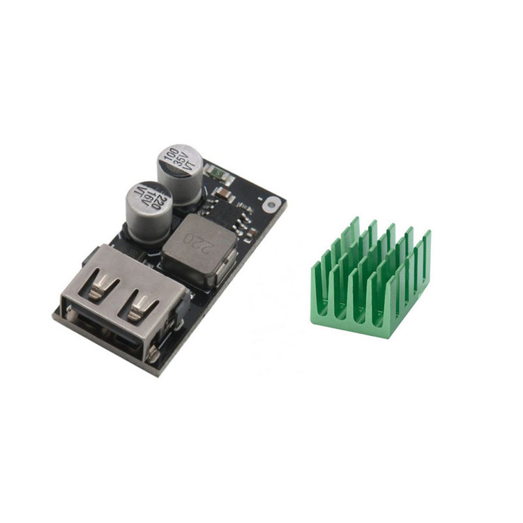 ماژول رگولاتور کاهنده ولتاژ مدل QC 3.0 کد 002 به همراه ماژول فست شارژ