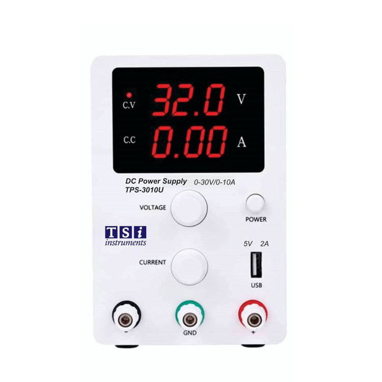 منبع تغذیه 30 ولت 10 آمپر تی اس ای مدل TPS-3010U
