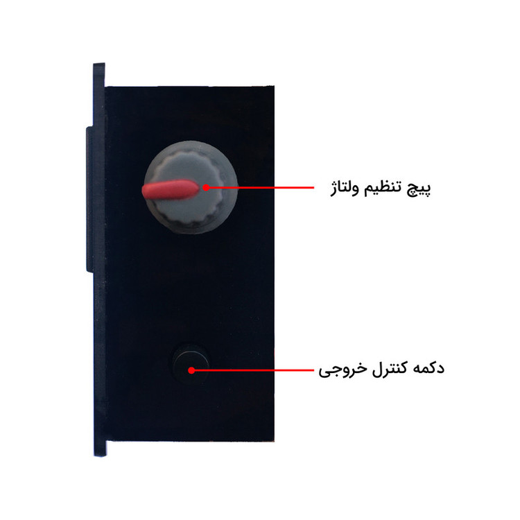 منبع تغذیه متغیر 24 ولت 3 آمپر مدیتیم مدل جیبی