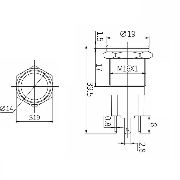 کلید مدل MSKJ220V G
