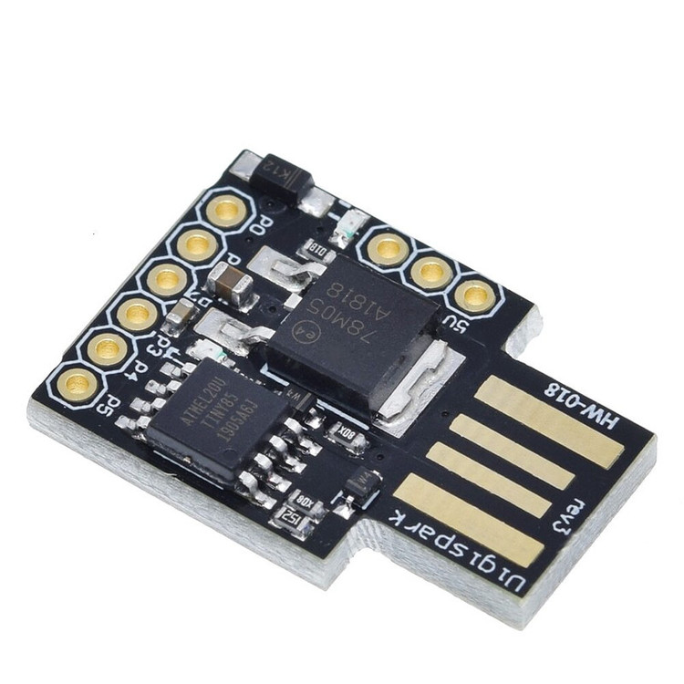 برد راه انداز میکروکنترلر مدل ATtiny85 - Digispark