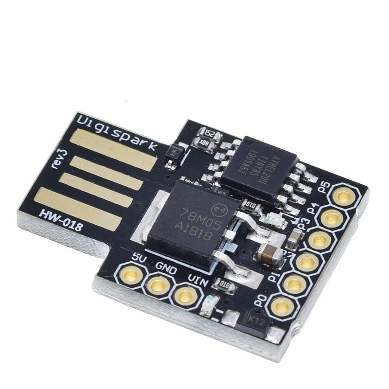برد راه انداز میکروکنترلر مدل ATtiny85 - Digispark