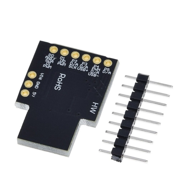 برد راه انداز میکروکنترلر مدل ATtiny85 - Digispark
