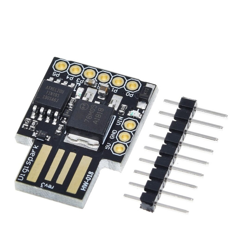 برد راه انداز میکروکنترلر مدل ATtiny85 - Digispark