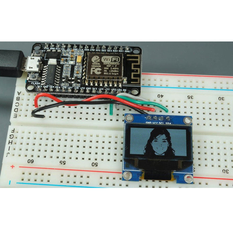 ماژول صفحه نمایش OLED مدل I2C کد 2