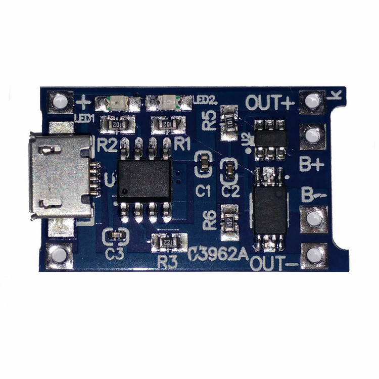 ماژول شارژر باتری آراکس یدک مدل TP- 4056 Micro USB
