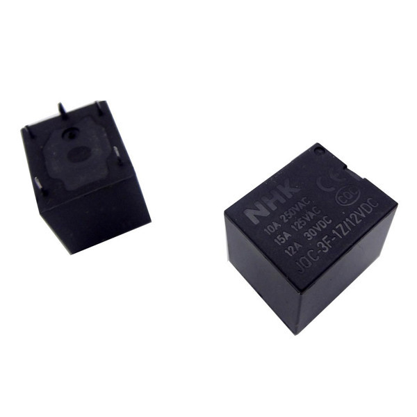 رله 12 ولت 10 آمپر ان اچ کا مدل JQC-3F-1Z/12VDC