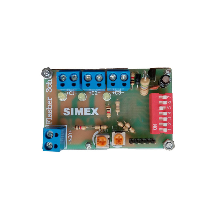 برد فلاشر LED سه کانال سیمکس مدل F003