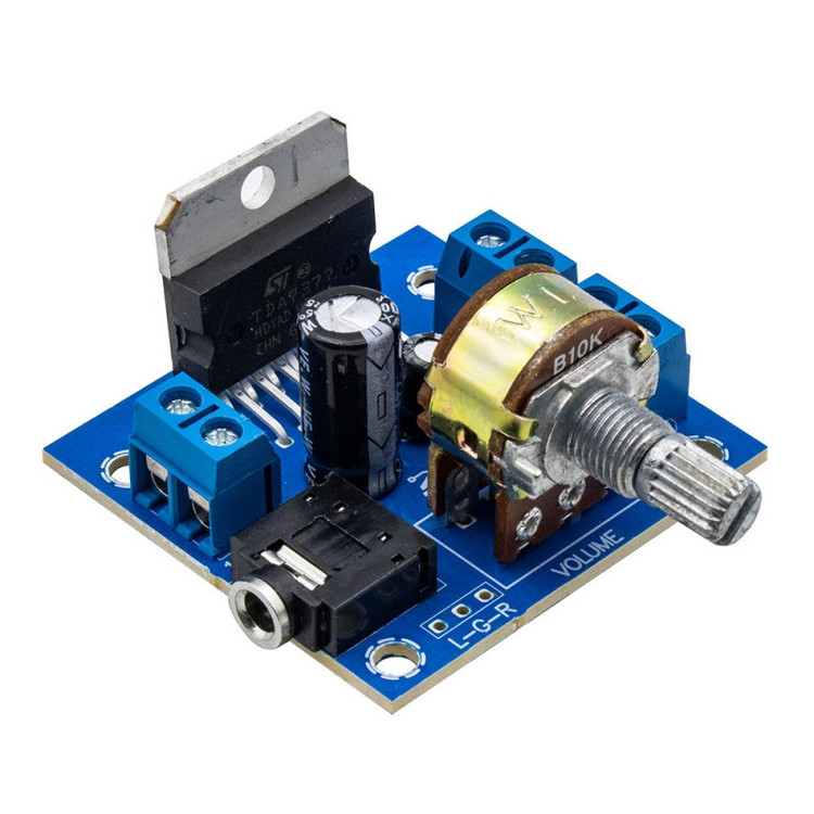 ماژول آمپلی فایر ایرانیک مدل 2X30W کد TDA7377