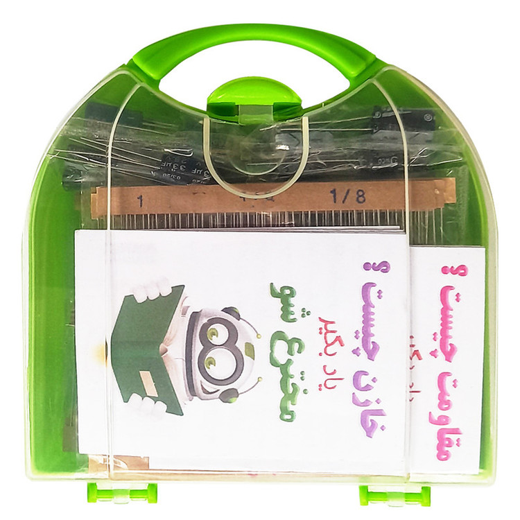 رنج کامل خازن و مقاومت الکتریکی مدل 5-5 Nimankit بسته 455 عددی