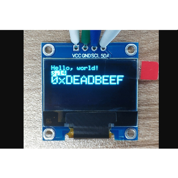ماژول صفحه نمایش OLED مدل I2C کد B096