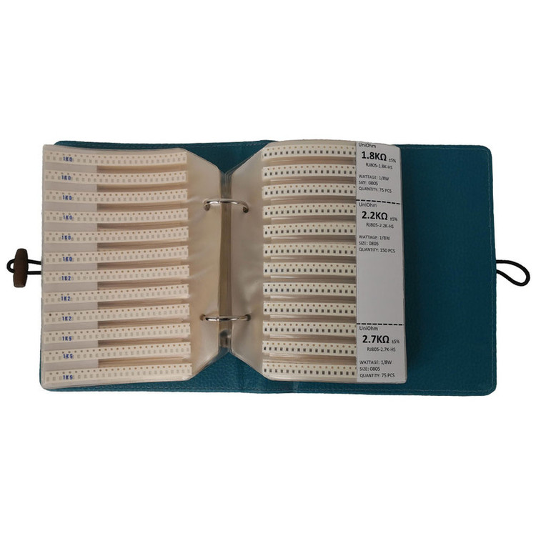 مقاومت SMD مدل 0805 کد mos07 بسته 8400 عددی