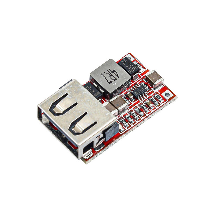 ماژول رگولاتور کاهنده ولتاژ مدل singel port کد 5V_usb_rd