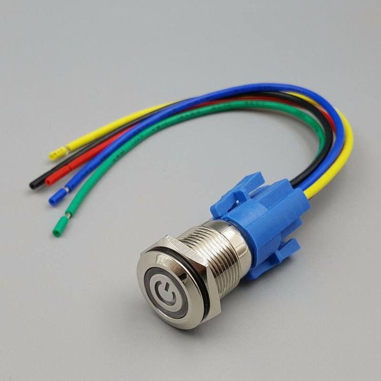 کلید فشاری مدل 220V / YLW