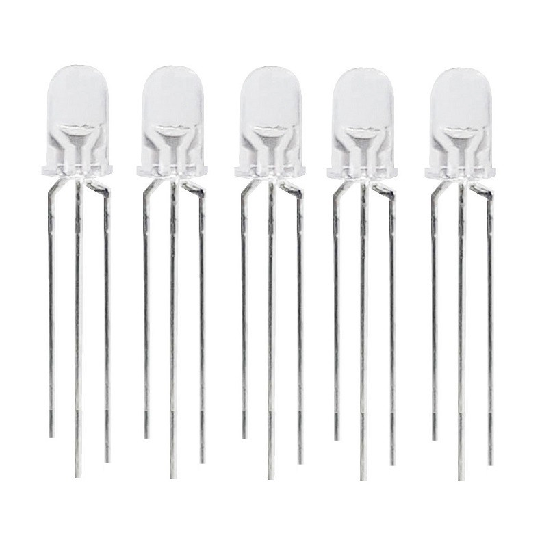 ال ای دی دو رنگ مدل TLD-2C-RG بسته 5 عددی