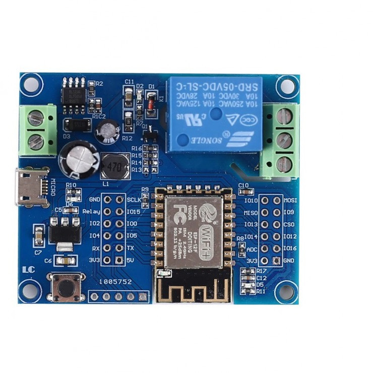 ماژول رله وایفای مدل ESP-12F
