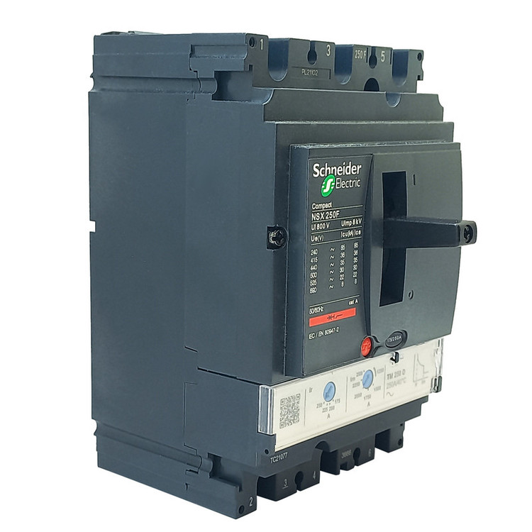 کلید اتوماتیک سه فاز 250 آمپر اشنایدر مدل NSX250F