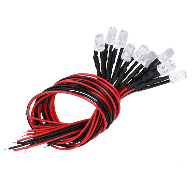 ال ای دی 12 ولت سفید هایبرایت اوال مدل HG-W1215 بسته 10 عددی