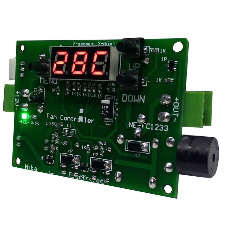 برد کنترل سرعت فن با دما مدل NE-FC1233