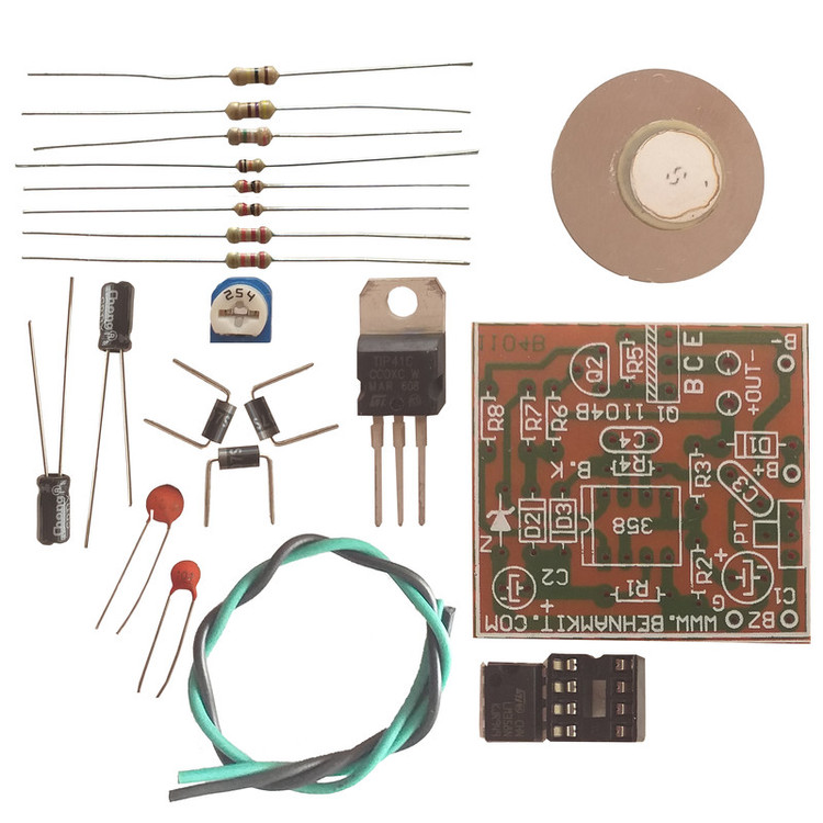 کیت آموزشی دزدگیر موتور مدل BK-1104B