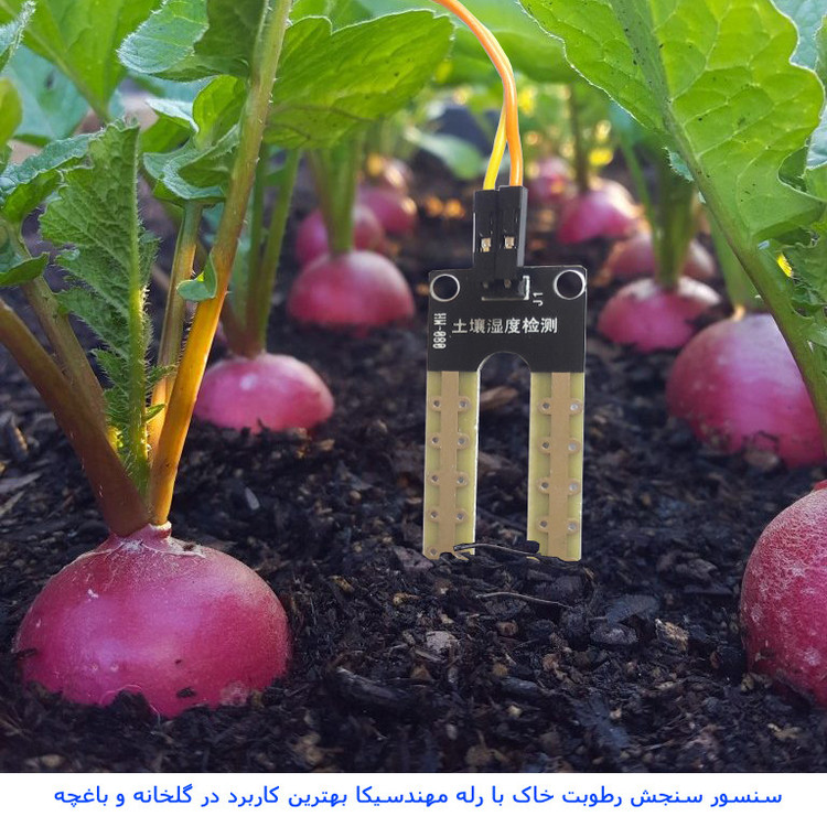 سنسور رطوبت خاک با رله 5 ولت مهندسیکا مدل YL_69 Relay