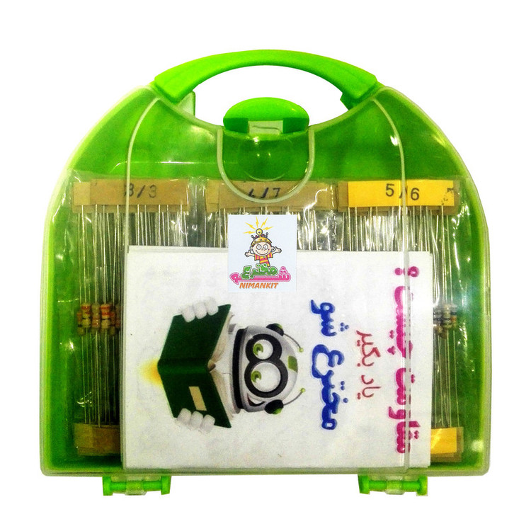 رنج کامل مقاومت الکتریکی مخترع شو مدل 01 بسته 390 عددی