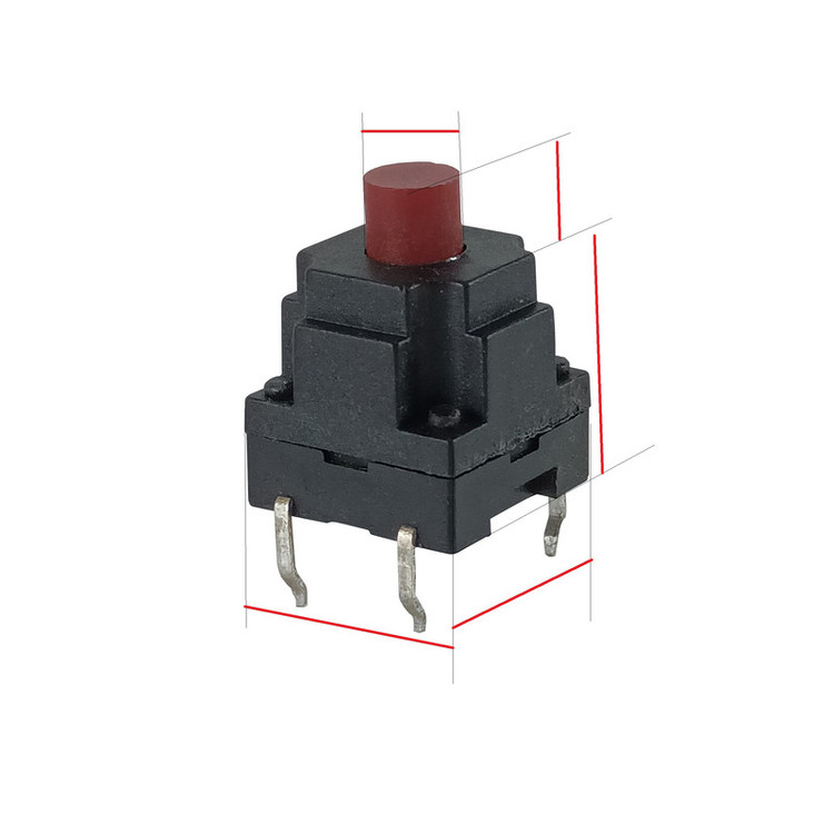 کلید شستی مدل 4P COMMAX کد202