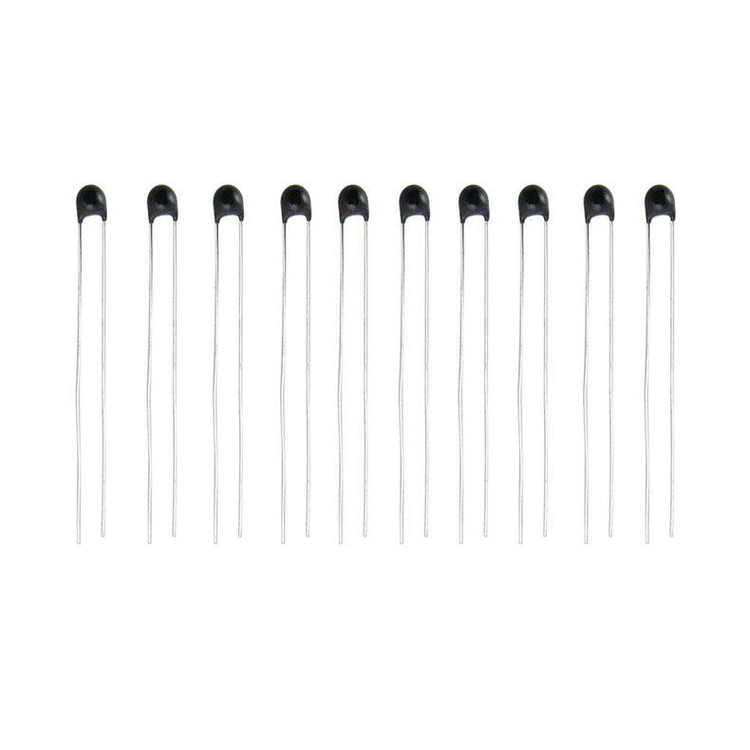مقاومت حرارتی کاهنده 10 کیلو اهم مدل NTC-10KOHM بسته 10 عددی