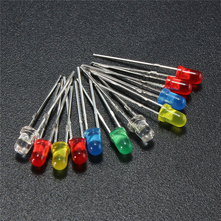 دیود LED مدل D5mm Rd بسته 6 عددی