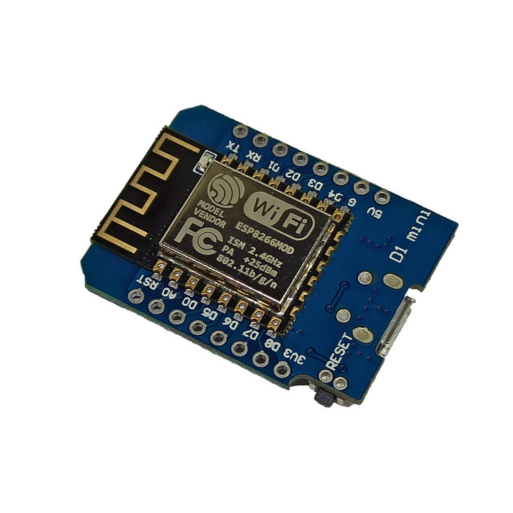 برد وایفای مدل ESP8266 Wemos mini کد D1
