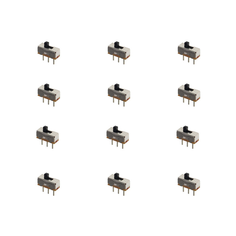 کلید کشویی مینیاتوری مدل KM-KV01B بسته 12 عددی