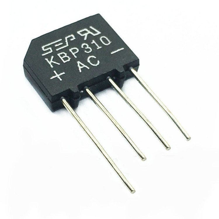 پل دیود مدل KBP210 بسته 3 عددی