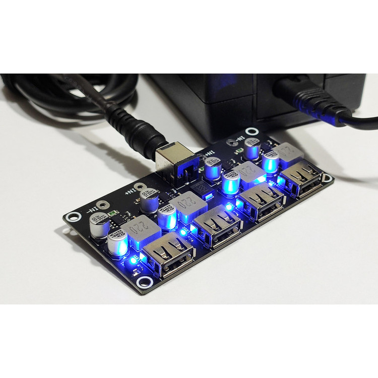 ماژول فست شارژ مدل 4 خروجی کد 24w_x4