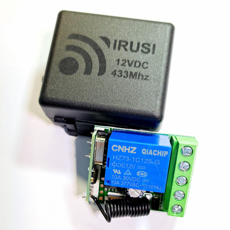 ماژول گیرنده کنترل رله ایروسی مدل 12VDC 433Mhz