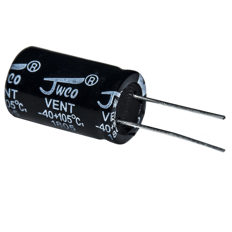 خازن الکترولیت 470 میکرو فاراد جی دبلیو کو کد 70 بسته 40 عددی