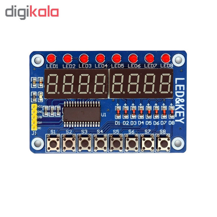 ماژول سون سگمنت مدل TM1638-8D