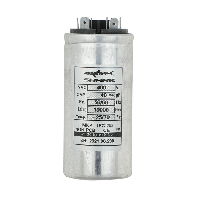 خازن کولر گازی شارک مدل 40 میکرو فاراد 450V