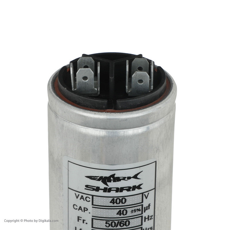 خازن کولر گازی شارک مدل 40 میکرو فاراد 450V