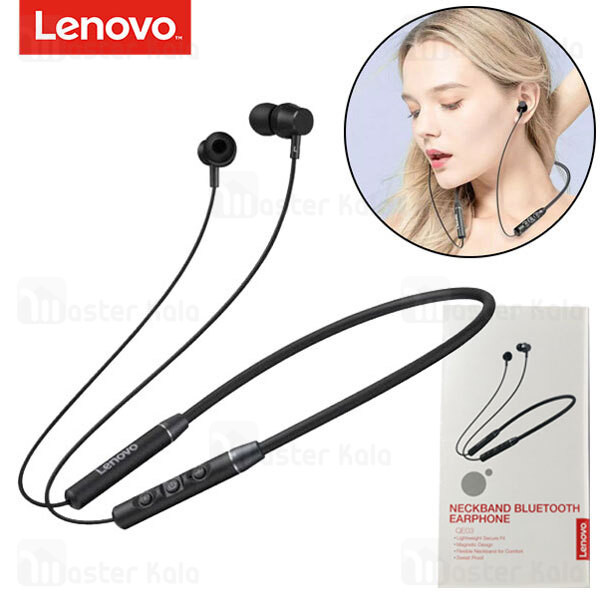 هندزفری بلوتوث دورگردنی Lenovo QE03